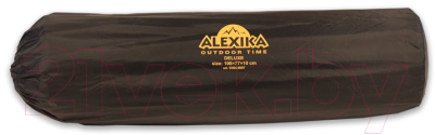 Туристический коврик Alexika Deluxe / 9364.0007 (оливковый)