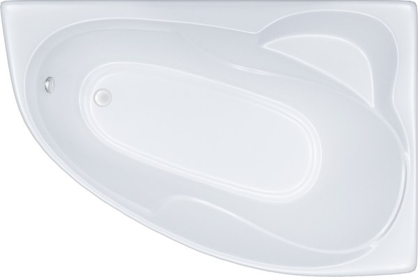 Ванна акриловая Triton Кайли 150x100 L (с каркасом, экраном и сифоном)
