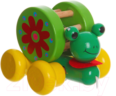 

Игрушка-каталка Bondibon, Лягушка-Путешественница / ВВ1107