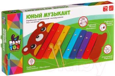 Музыкальная игрушка Bondibon Ксилофон Юный Музыкант / ВВ1100
