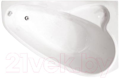 Ванна акриловая Triton Пеарл-Шелл 160x104 L (с каркасом, экраном и сифоном)