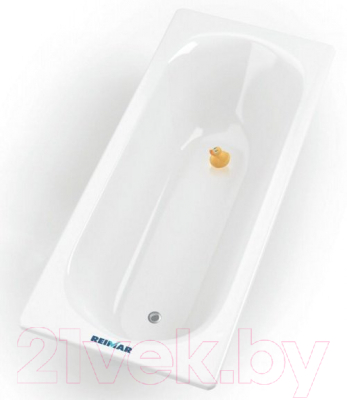 Ванна стальная ВИЗ Reimar 120x70 (белая орхидея)