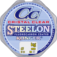 Леска монофильная Konger Steelon Crictal Clear Fluorocarbon 0.12мм 30м / 239030012 - 