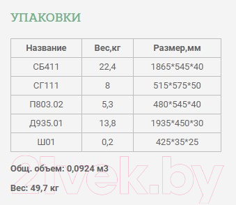 Шкаф-пенал Уют Сервис Гарун-К 411.04 (дуб сонома)