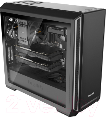 Изображение товара Корпус для компьютера Be quiet! Silent Base 601 Window Silver EATX (BGW27)