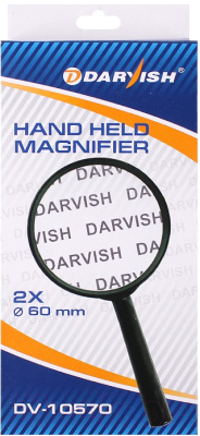 Лупа ручная Darvish DV-10570 (60мм)