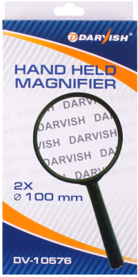 Лупа ручная Darvish DV-10576 (100мм)