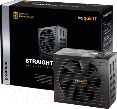 Блок питания для компьютера Be quiet! Straight Power 11 Modular Gold Retail 1000W (BN285)