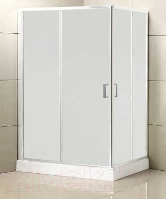 Купить Душевой уголок BelBagno UNO-195-AH-2-100/80-P-Cr  