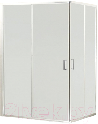 Душевой уголок BelBagno UNO-195-AH-2-100/80-P-Cr