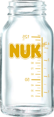 Бутылочка для кормления NUK Стеклянная / 10201004 (125мл)