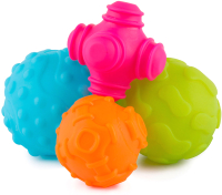 

Прорезыватель для зубов Playgro, Набор развивающих сенсорных мячиков / 4087682