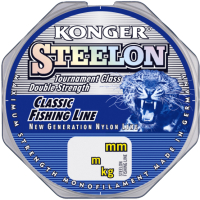 

Леска монофильная Konger, Steelon 0.22мм 30м / 213030022