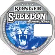 

Леска монофильная Konger, Серый, Steelon 0.25мм 100м / 213100025