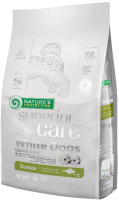 Сухой корм для собак Nature's Protection SC White Dogs Grain Free White Fish Junior / NPSC45829 (1.5кг) - 