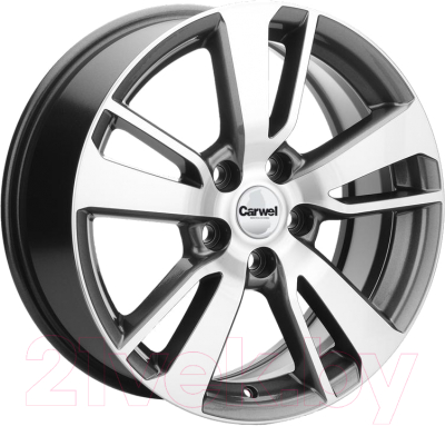 

Литой диск Carwel, Чага 1704 RAV4 17x7" 5x114.3мм DIA 60.1мм ET 39мм AGR