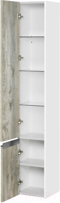 Шкаф-пенал для ванной Акватон Капри (1A230503KPDAL)