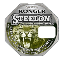 

Леска монофильная Konger, Steelon Fluorocarbon 0.25мм 100м / 220100025
