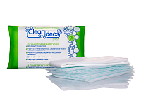 Пенообразующая губка для тела Clean Ideas МВ62 (4 губки + 1 влаговпитывающее полотенце) - 
