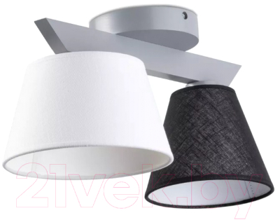 Потолочный светильник N&B Light Йоке 40077 (серый матовый)