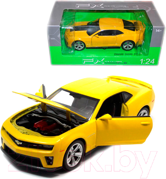 Масштабная модель автомобиля Welly Chevrolet Camaro 1:24 / 24042