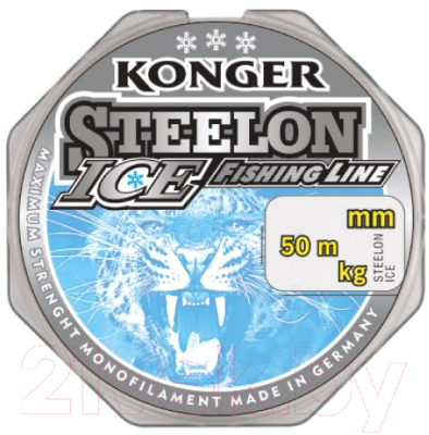 Леска монофильная Konger Steelon Ice 0.16мм 50м / 213050016