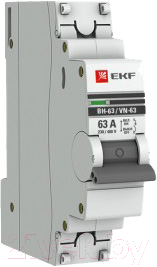 Выключатель нагрузки EKF PROxima ВН-63 1п 25А / SL63-1-25-pro