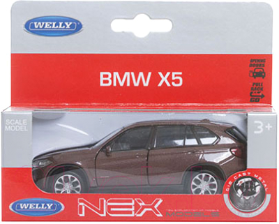 Масштабная модель автомобиля Welly BMW X5 1:34-39 / 43691