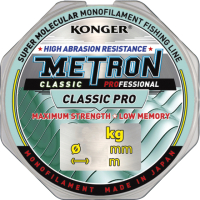 

Леска монофильная, Metron Classic Pro 0.12мм 30м / 200030012