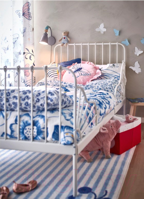Односпальная кровать детская Ikea Миннен 793.376.69