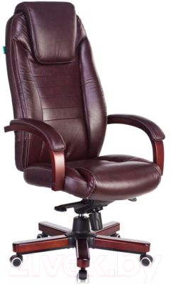 

Кресло офисное King Style, KE-1023WALNUT/BROWN