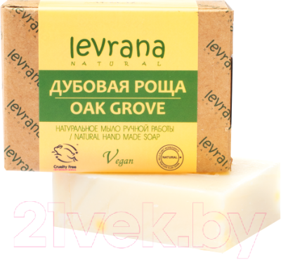 

Мыло твердое Levrana, Дубовая роща натуральное