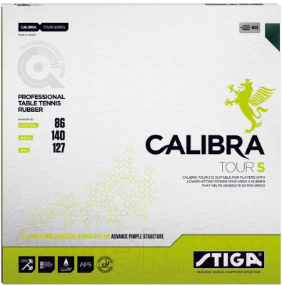 

Накладка для ракетки настольного тенниса STIGA, Calibra Tour / 1701-0101-17
