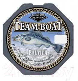 

Леска монофильная Konger, Желтый, Team Boat Baltica 0.45мм 250м / 214004045