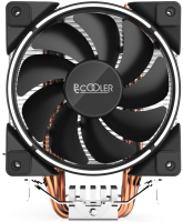 

Кулер для процессора PCCooler, GI-X3