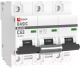 Выключатель автоматический EKF Basic ВА 47-100 3P 63A (C) 10kA / mcb47100-3-63C-bas - 