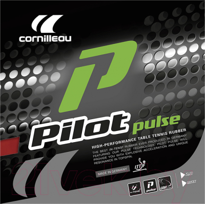 

Накладка для ракетки настольного тенниса Cornilleau, Pilot Pulse 2.0 / 613600