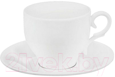 Чашка с блюдцем Wilmax WL-993105/АВ