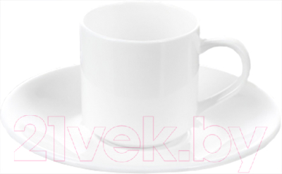 Чашка с блюдцем Wilmax WL-993007/АВ
