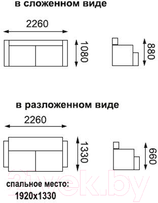 Диван Олмеко Магнат (кэнди мокко)