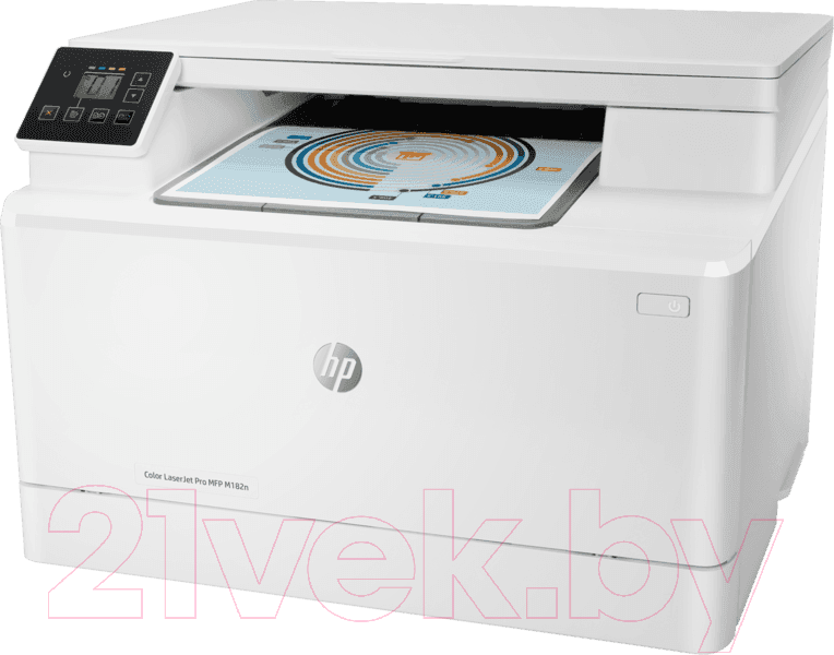 МФУ HP Color LaserJet Pro M182n (7KW54A) — фото 2