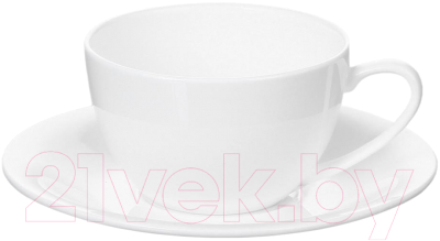 Чашка с блюдцем Wilmax WL-993001/АВ