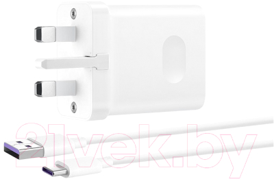 Зарядное устройство сетевое Huawei Wall Charger CP84 + кабель Type-C (белый)