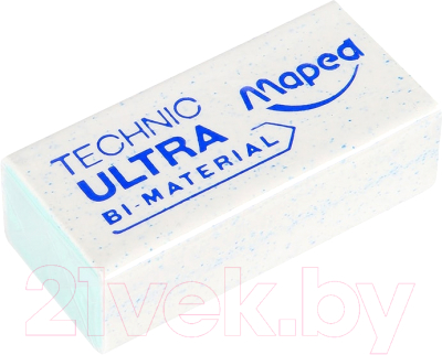 Ластик Maped Technic Ultra mini / 106411 (белый/голубой)