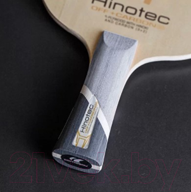 Основание для ракетки настольного тенниса Cornilleau Hinotec OFF+ Carbon / 621301