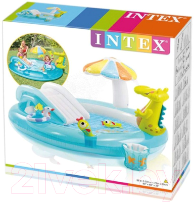 Водный игровой центр Intex Аллигатор / 57165