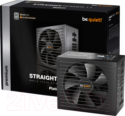 Блок питания для компьютера Be quiet! Straight Power 11 Platinum 550W (BN305)