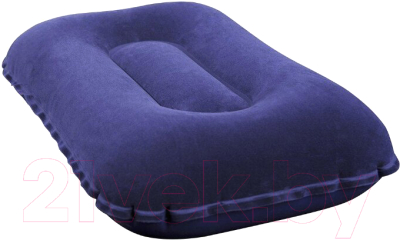 Подушка туристическая Bestway Flocked Air Camp Pillow / 67121 (синий)