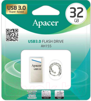 Usb flash накопитель Apacer AH155 32GB (AP32GAH155U-1)