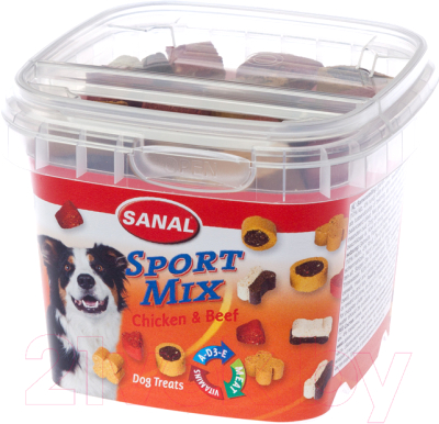 Лакомство для собак Sanal Sport Mix / 2971SD (100г)
